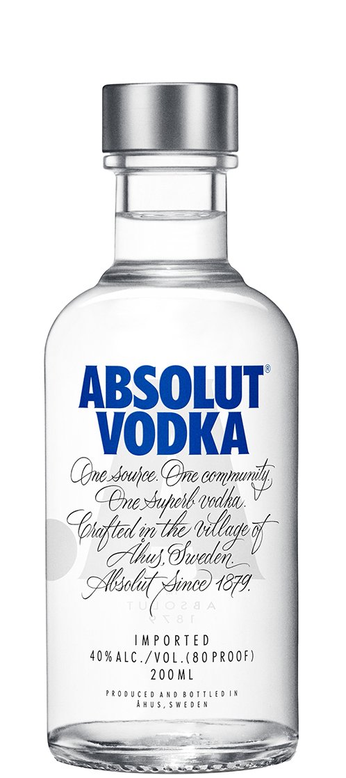 Vodka Absolut 200ml : Amazon.com.br: Alimentos e Bebidas